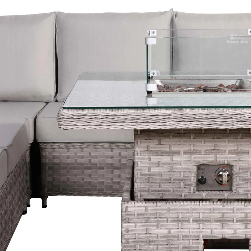 Kempton Grey Garden Set