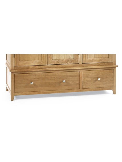 Maeve 3 Door Wardrobe Oak