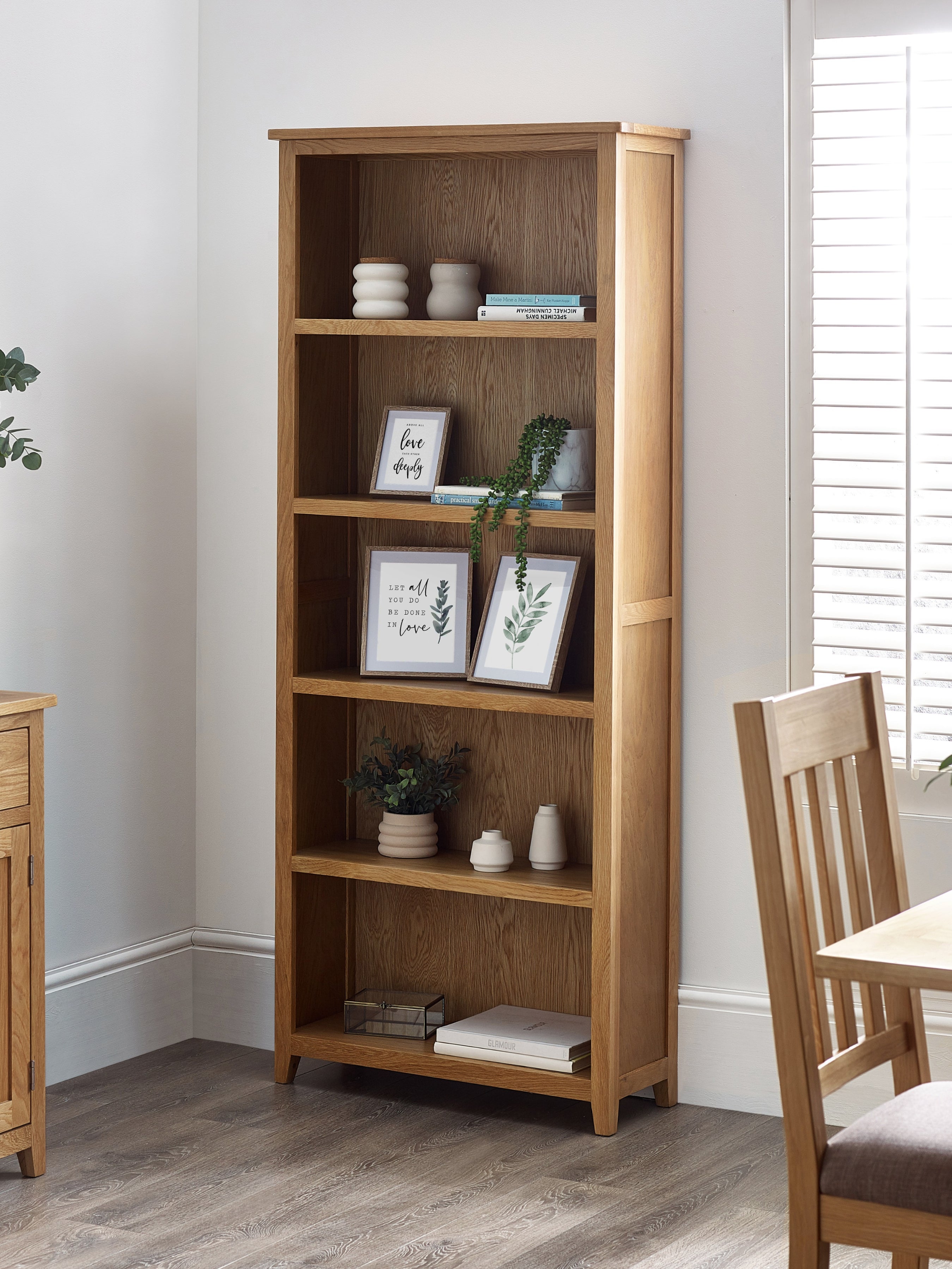 Maeve Tall Bookcase Oak