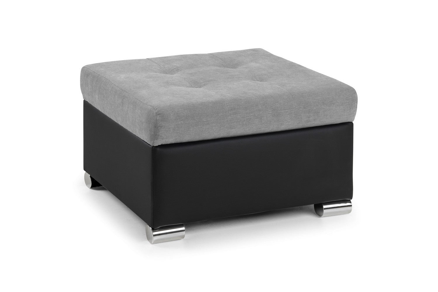 Malvi Sofa Bed Grey Footstool