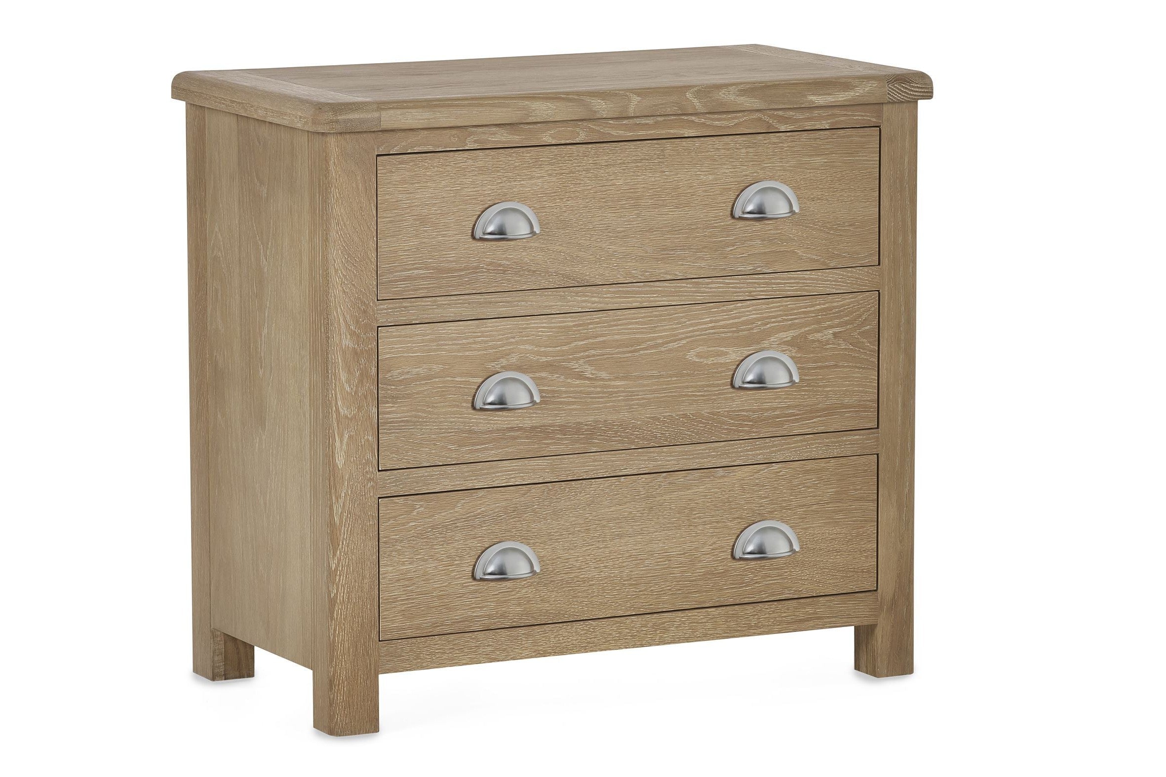 Melissa Chest Limed Oak 3 Drawer