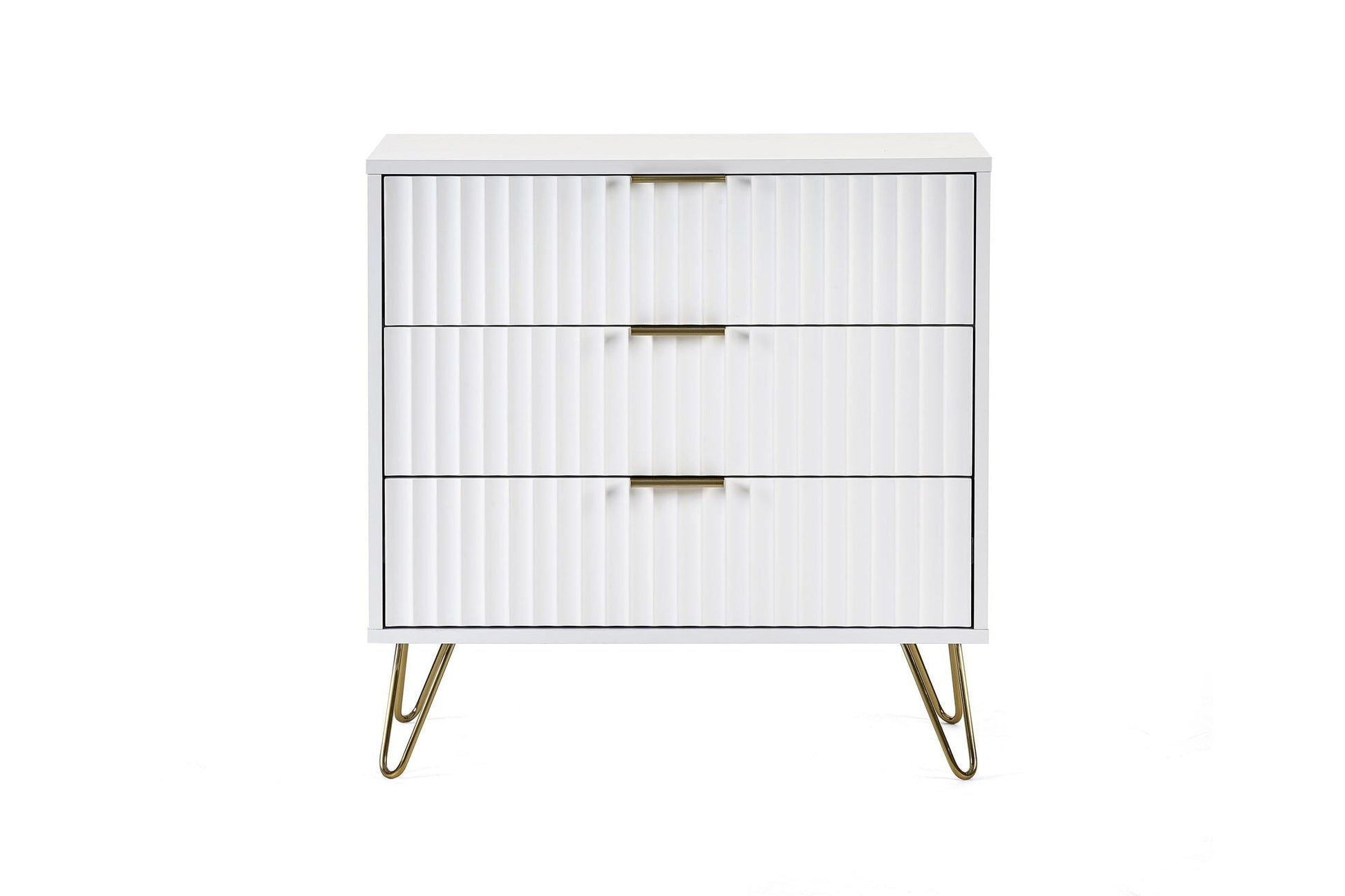 Mira Chest White 3 Drawer