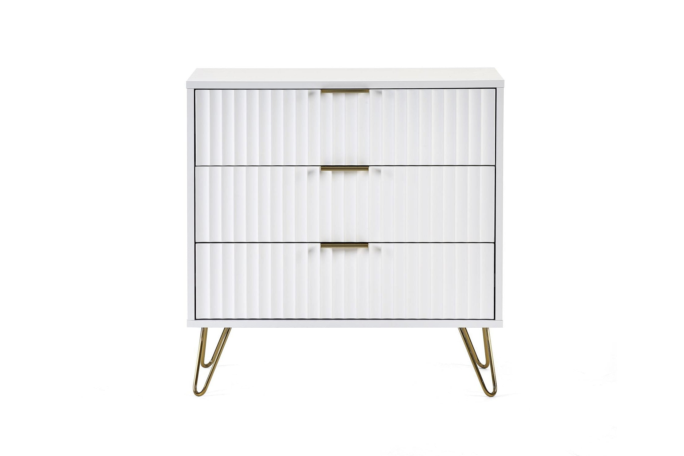 Mira Chest White 3 Drawer