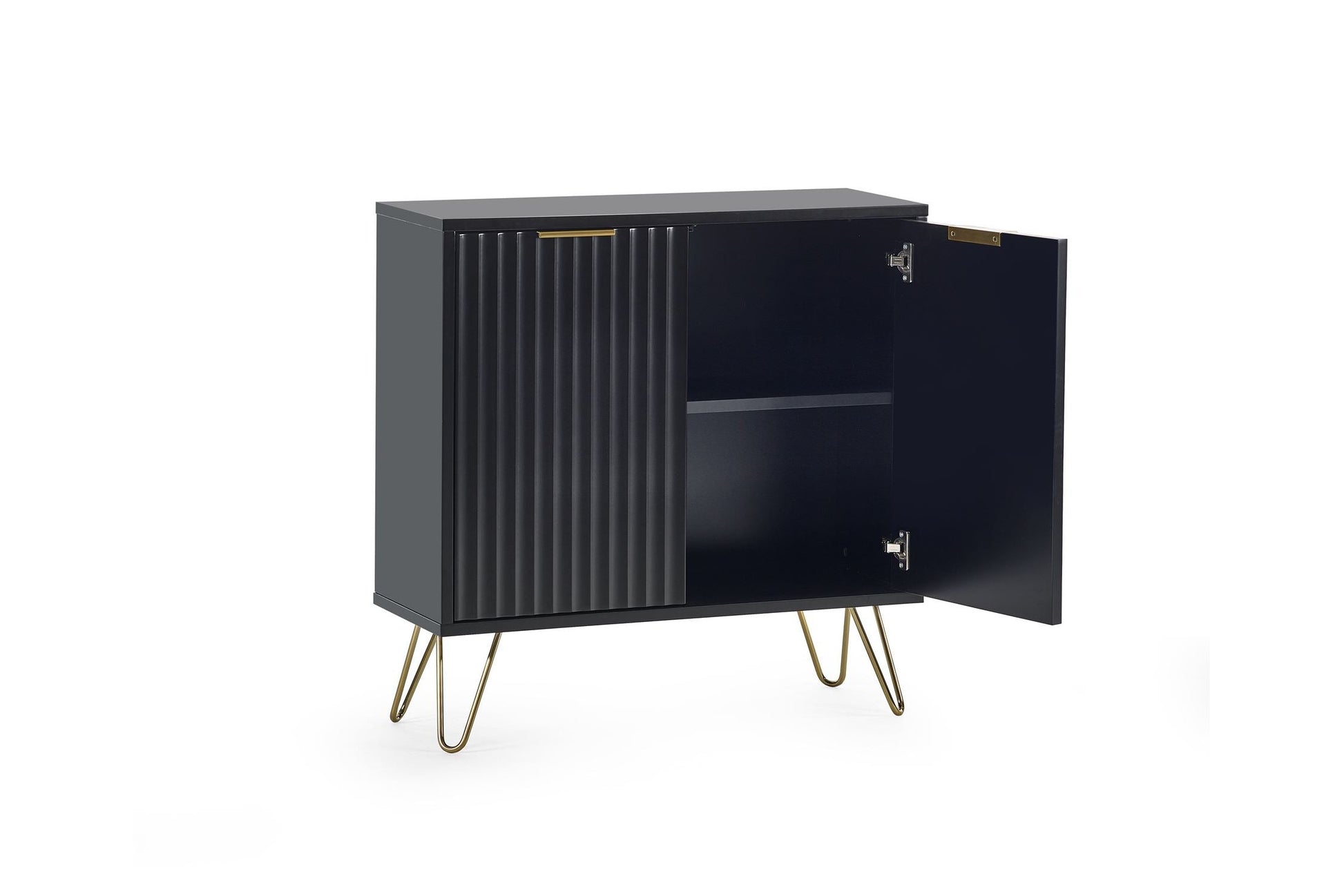 Mira Compact Sideboard Black