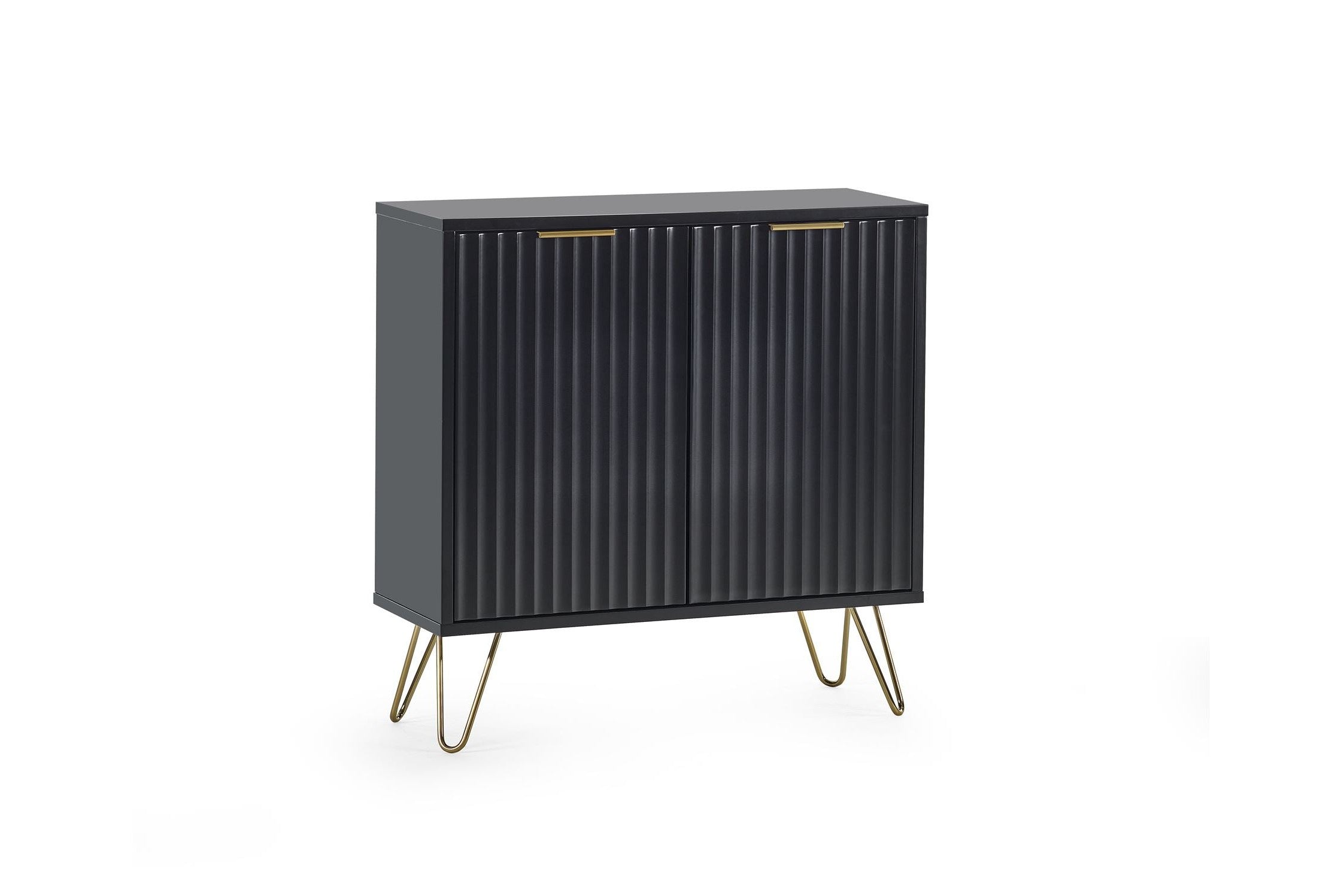 Mira Compact Sideboard Black