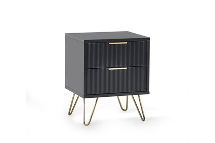 Mira Lamp Table Black