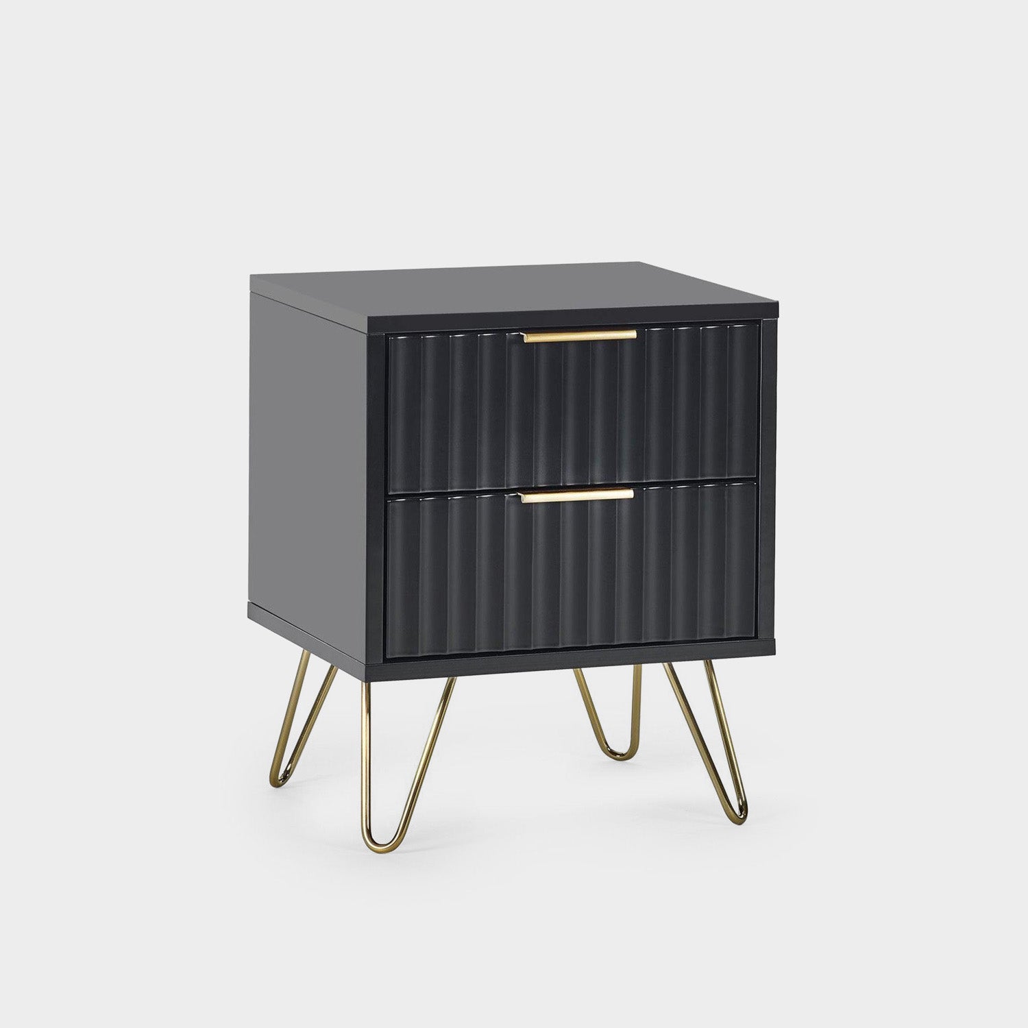 Mira Lamp Table Black