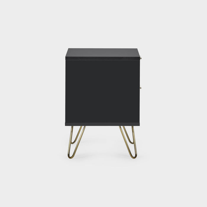 Mira Lamp Table Black