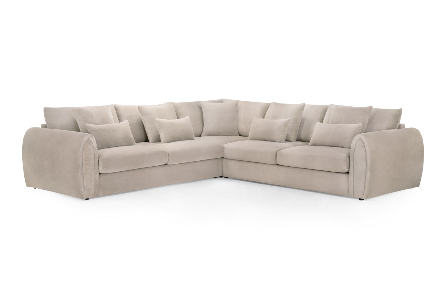 Mirabel Sofa Mocha Large Corner