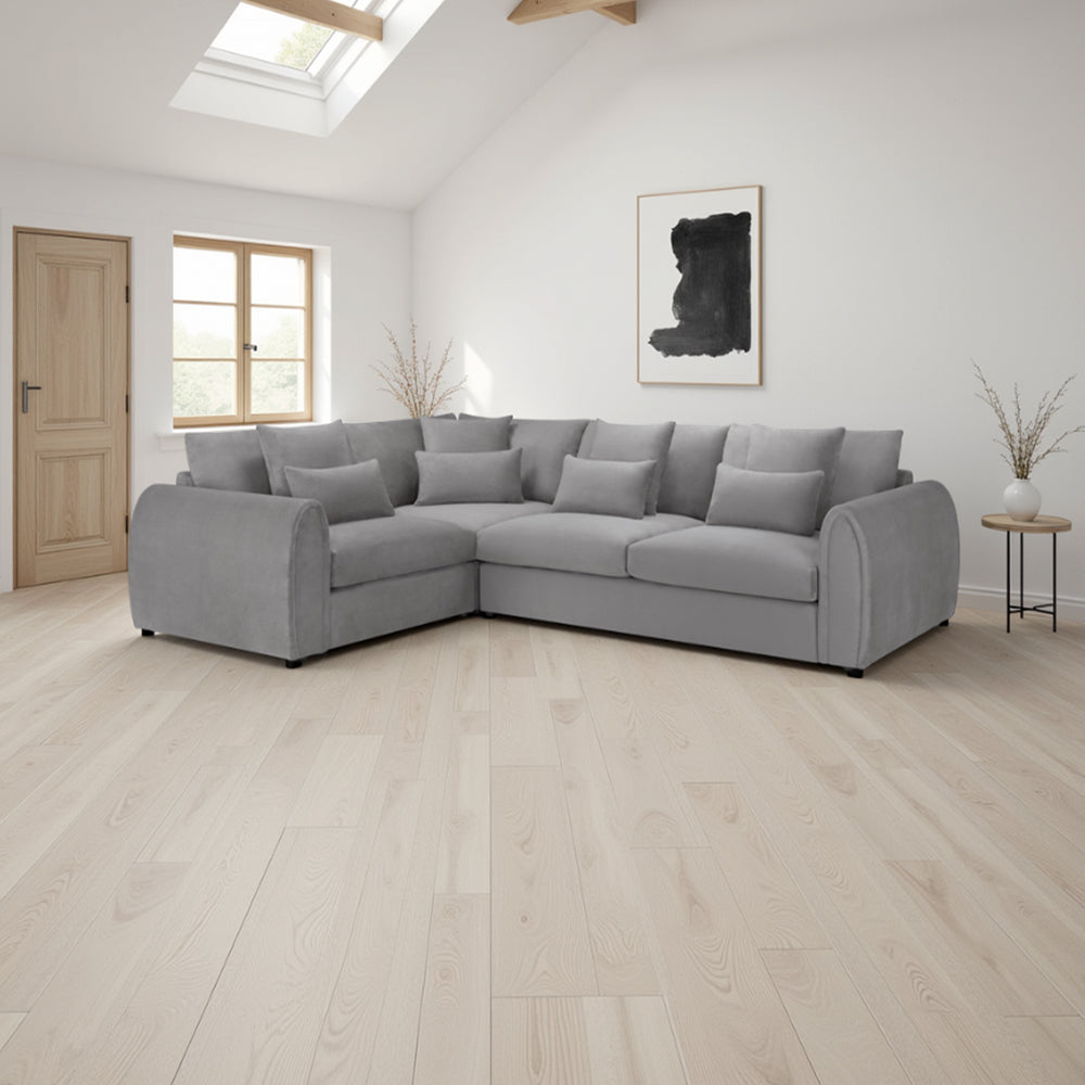 Mirabel Sofa Grey Left Hand Facing Corner