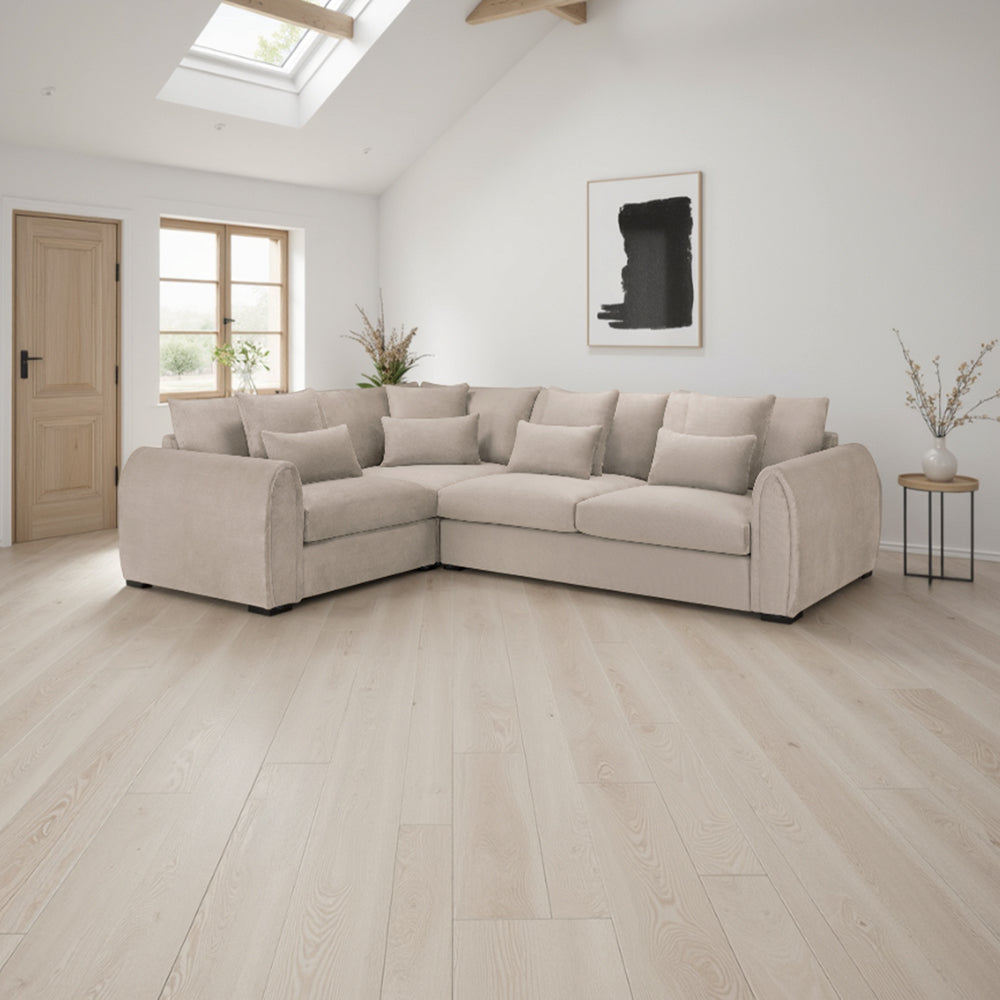 Mirabel Sofa Mocha Left Hand Facing Corner