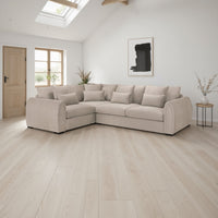 Mirabel Sofa Mocha Left Hand Facing Corner