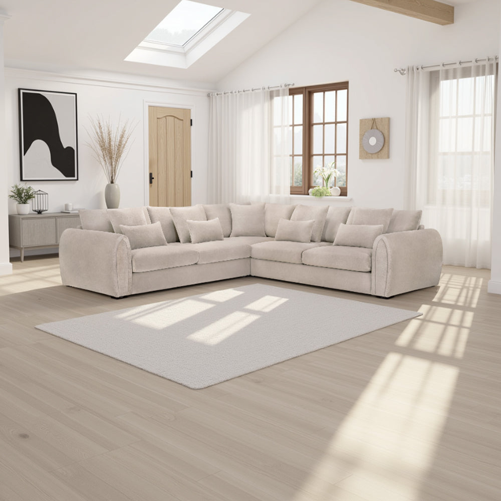 Mirabel Sofa Mocha Large Corner