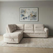 Mirella Sofa Bed Left Hand Facing Corner Beige