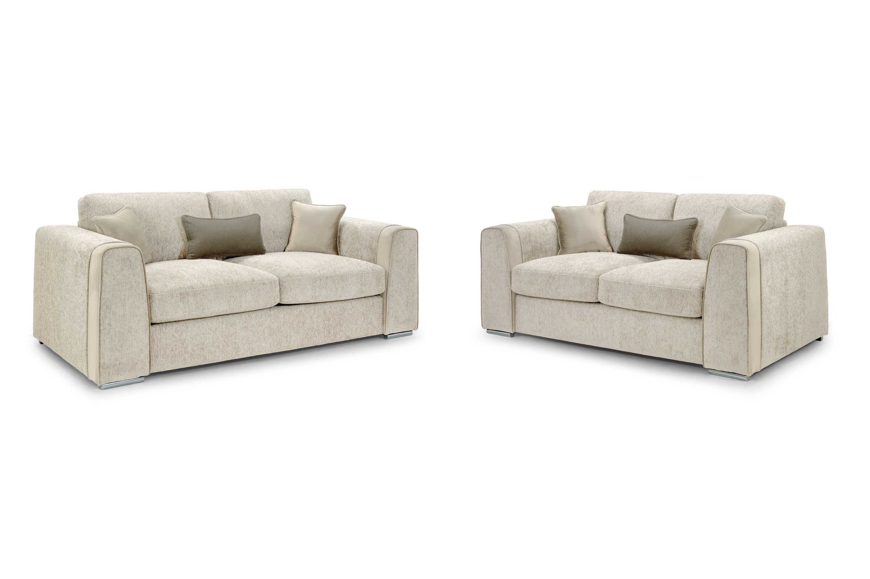 Naples Sofa Beige 3+2 Set