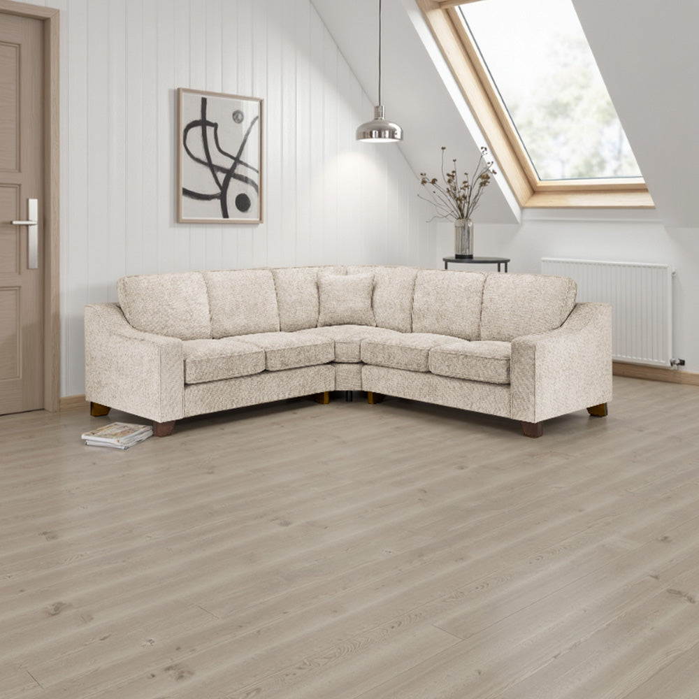 Nebraska Sofa Stone Large Corner