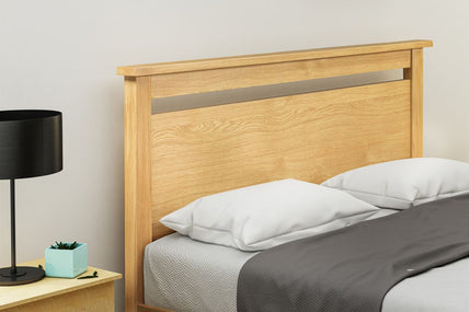 Nero Bed Frame King Oak