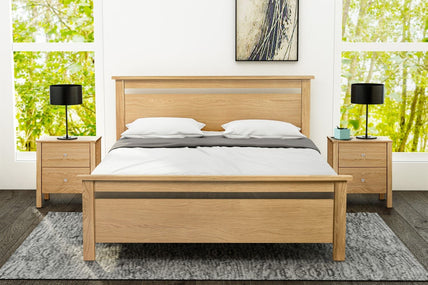 Nero Bed Frame Super King Oak