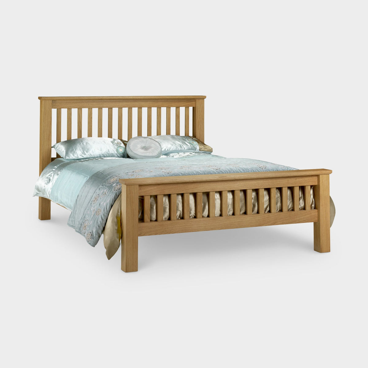 Abbot Bed Frame Superking Light Oak