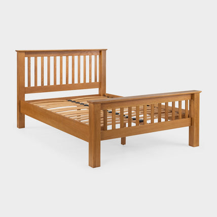 Abbot Bed Frame Superking Light Oak