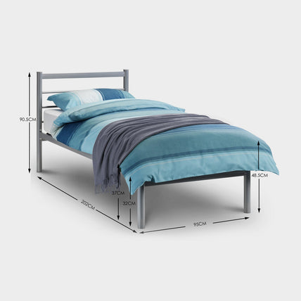 Alpine Bed Frame Double Aluminium