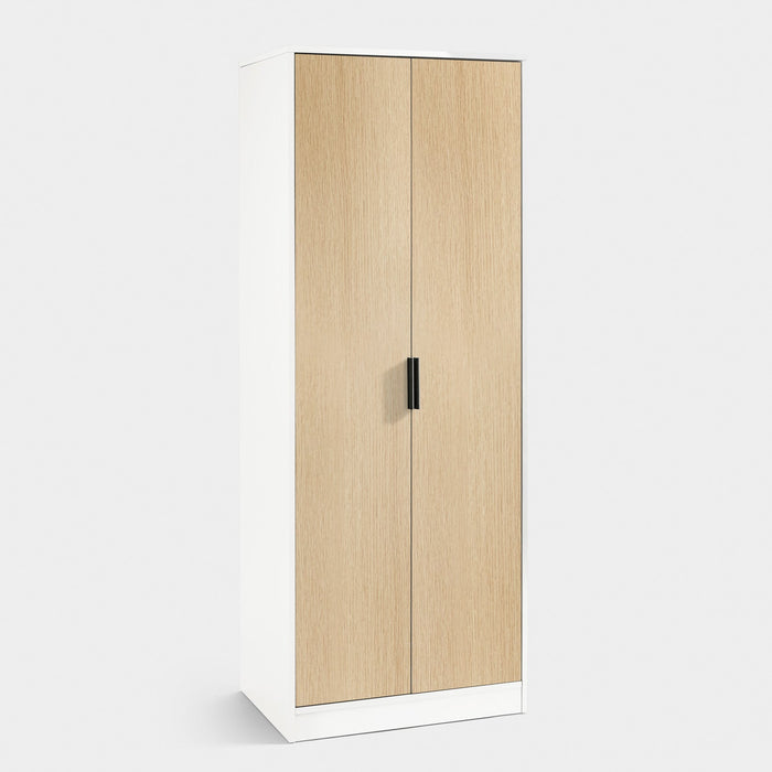 Asa 2 Door Wardrobe White/Oak