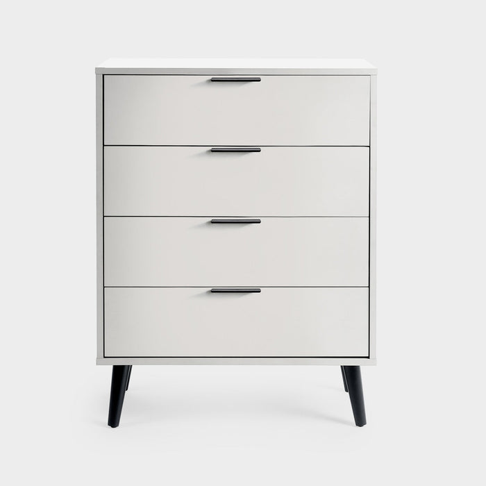 Asa 4 Drawer Chest Silk Grey
