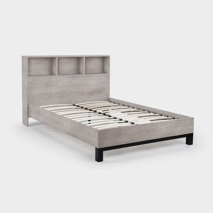 Bali Bed Frame Kingsize Grey Oak
