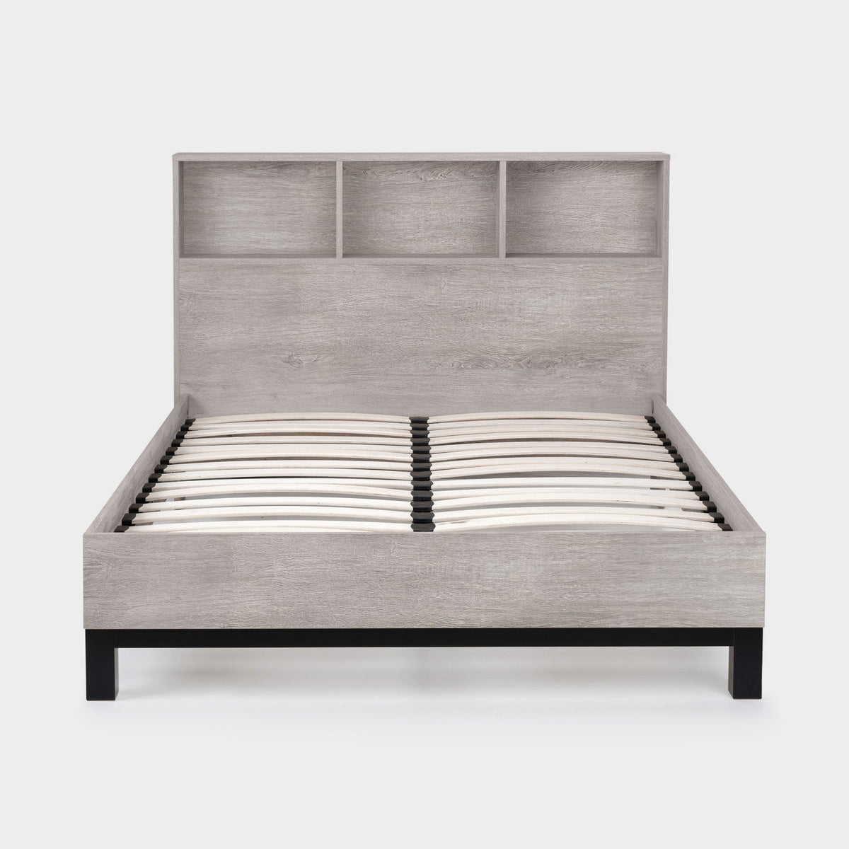 Bali Bed Frame Kingsize Grey Oak