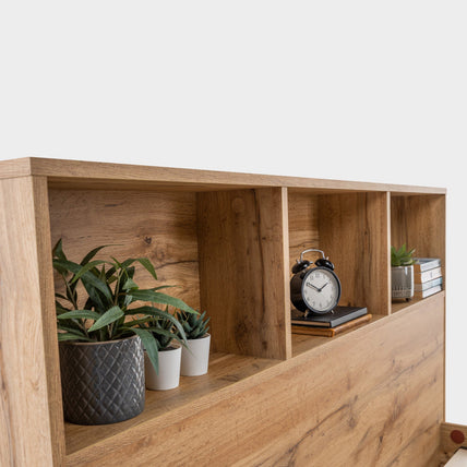 Bali Bed Frame Kingsize Oak