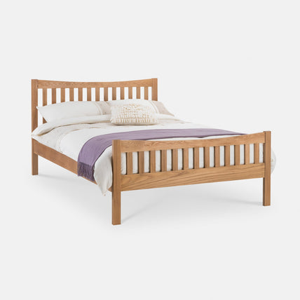 Barden Bed Frame Double Natural Oak