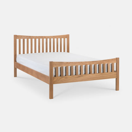 Barden Bed Frame Double Natural Oak