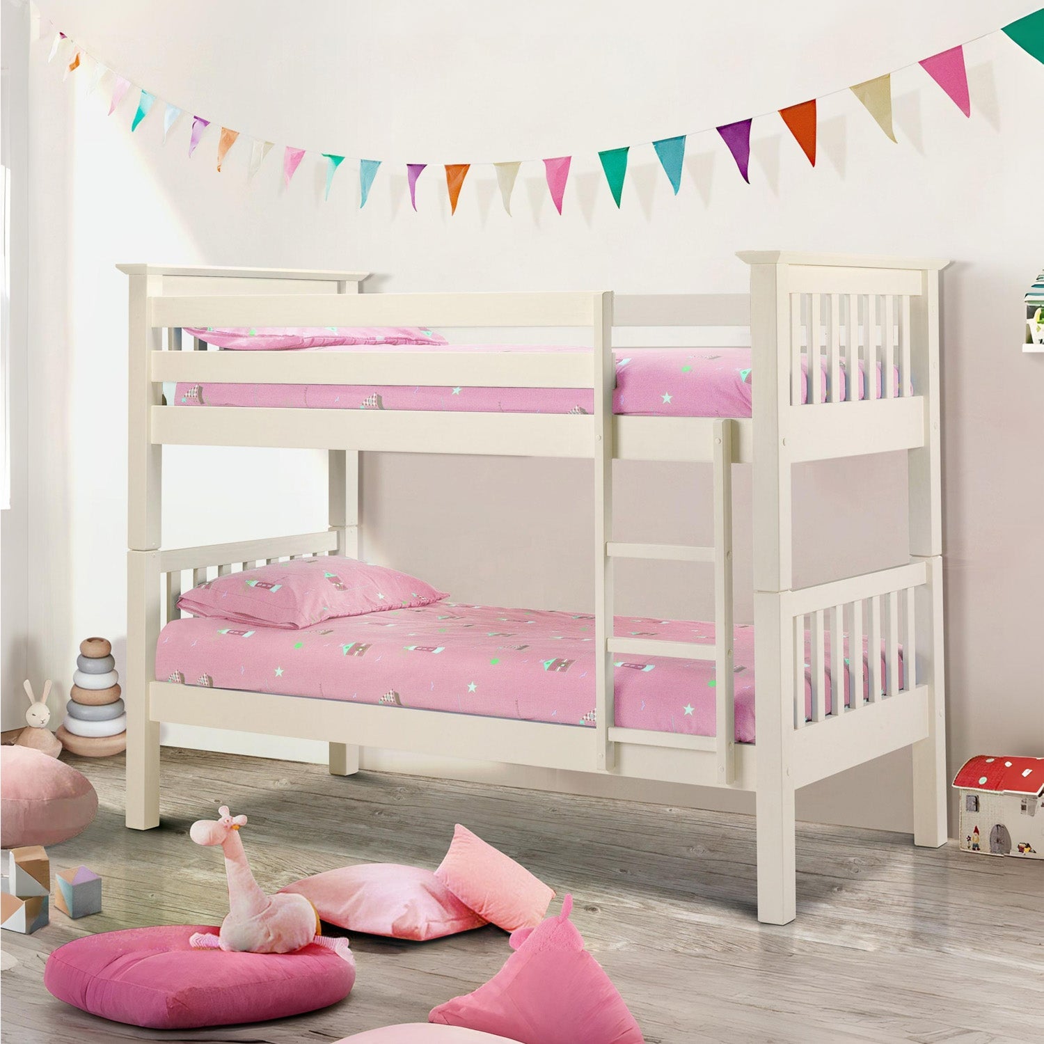 Bay Bunk Bed Stone White