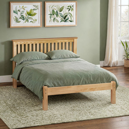 Bexley Bed Frame Double Antique Pine