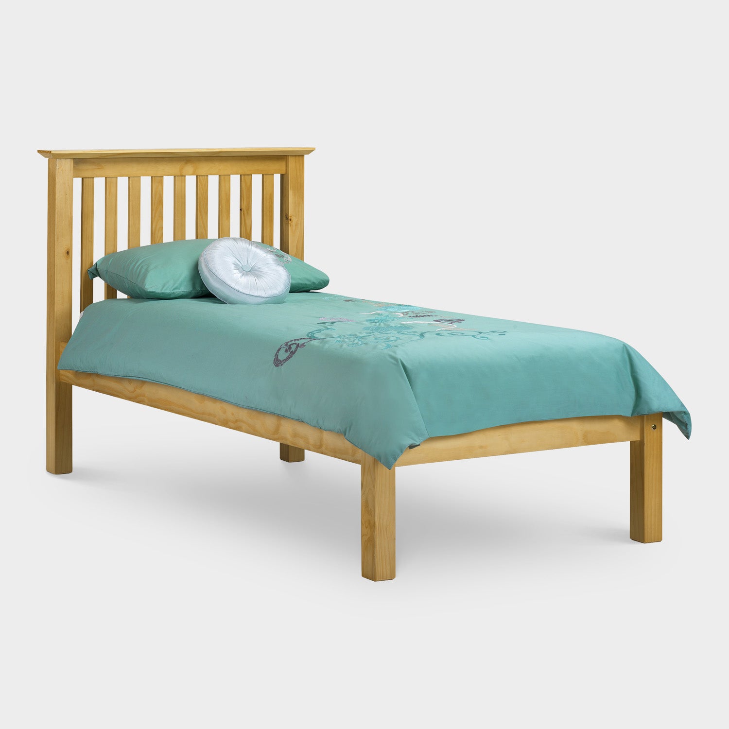 Bexley Bed Frame Single Antique Pine
