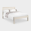 Bexley Bed Frame Small Double Stone White