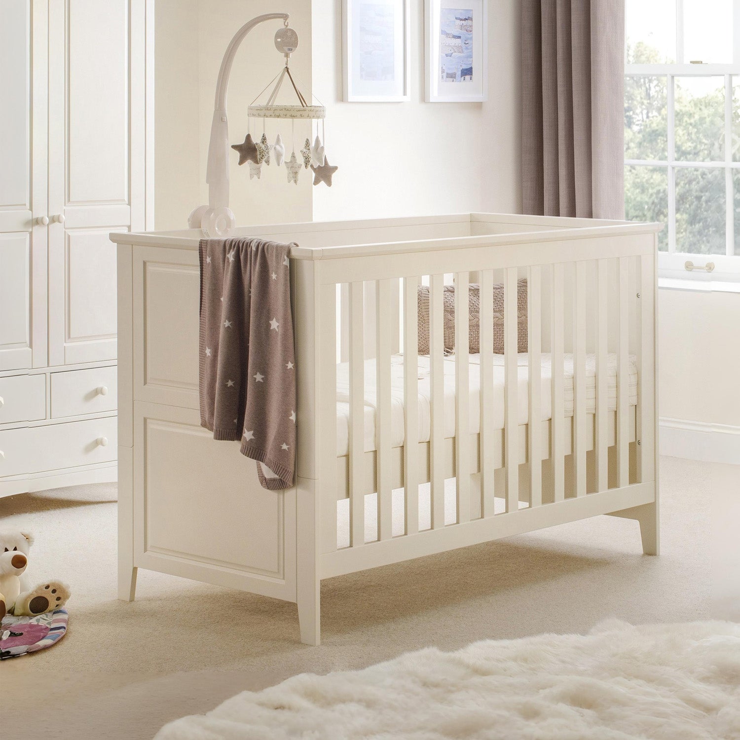 Cacao Cotbed Stone White