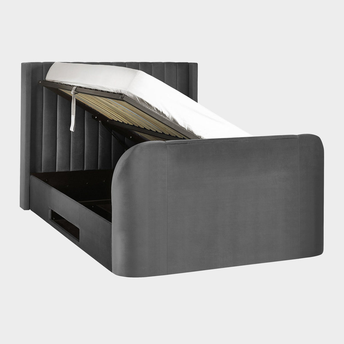 Calla Bed Frame Kingsize Light Grey