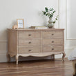 Camila 6 Drawer Wide Chest Limed Oak
