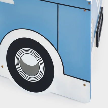 Campervan Bed Light Blue