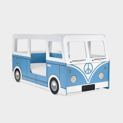 Campervan Bed Light Blue