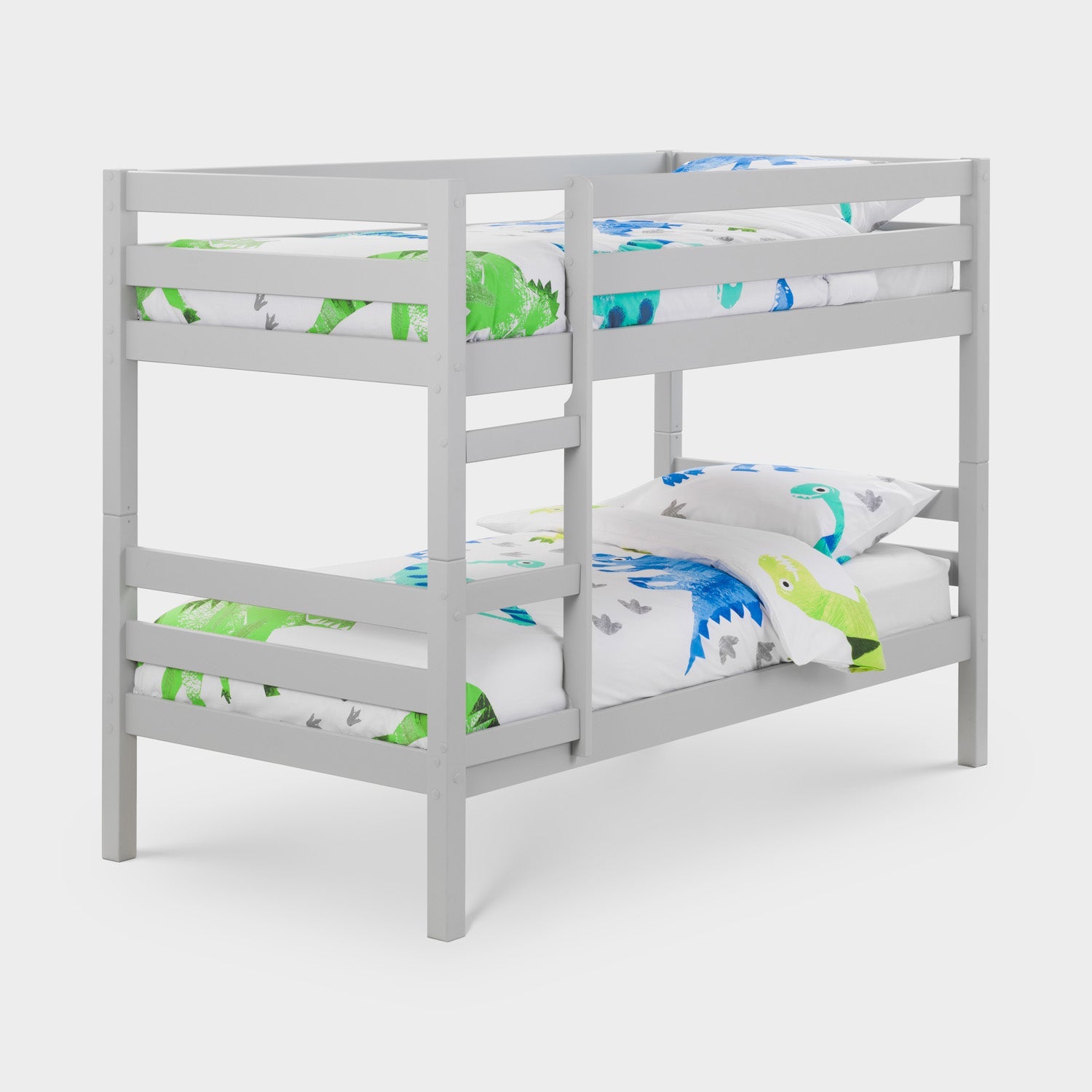 Cane Bunk Bed Dove Grey