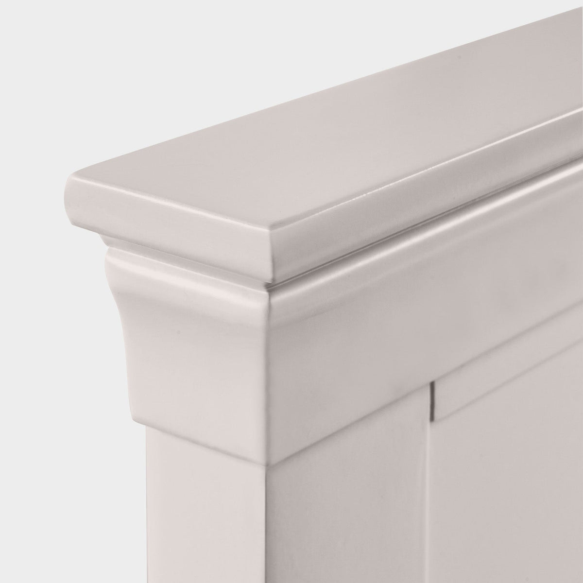 Clove Bed Frame Double Light Grey