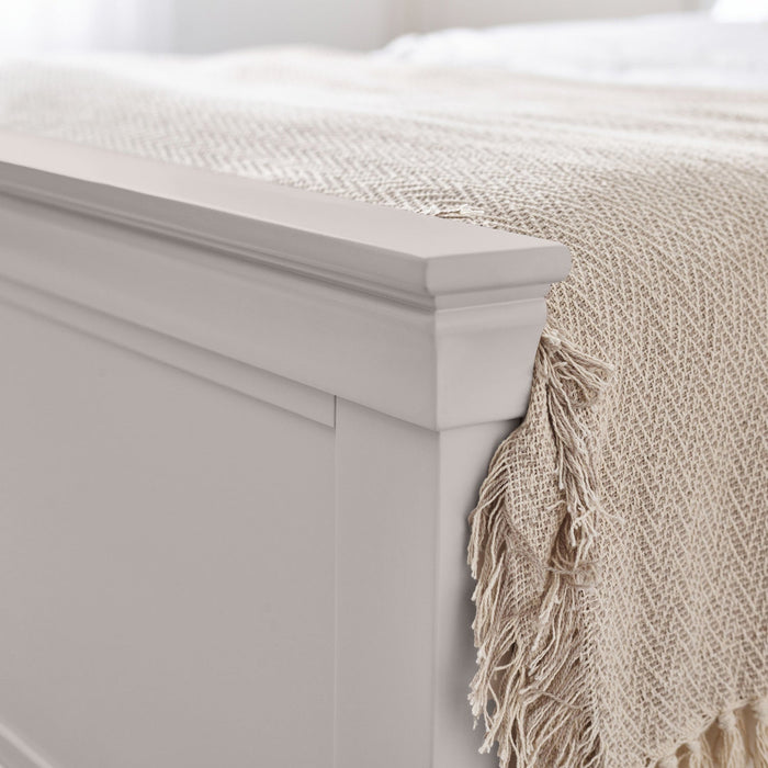 Clove Bed Frame Double Light Grey