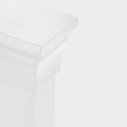 Clove Bed Frame Double Surf White