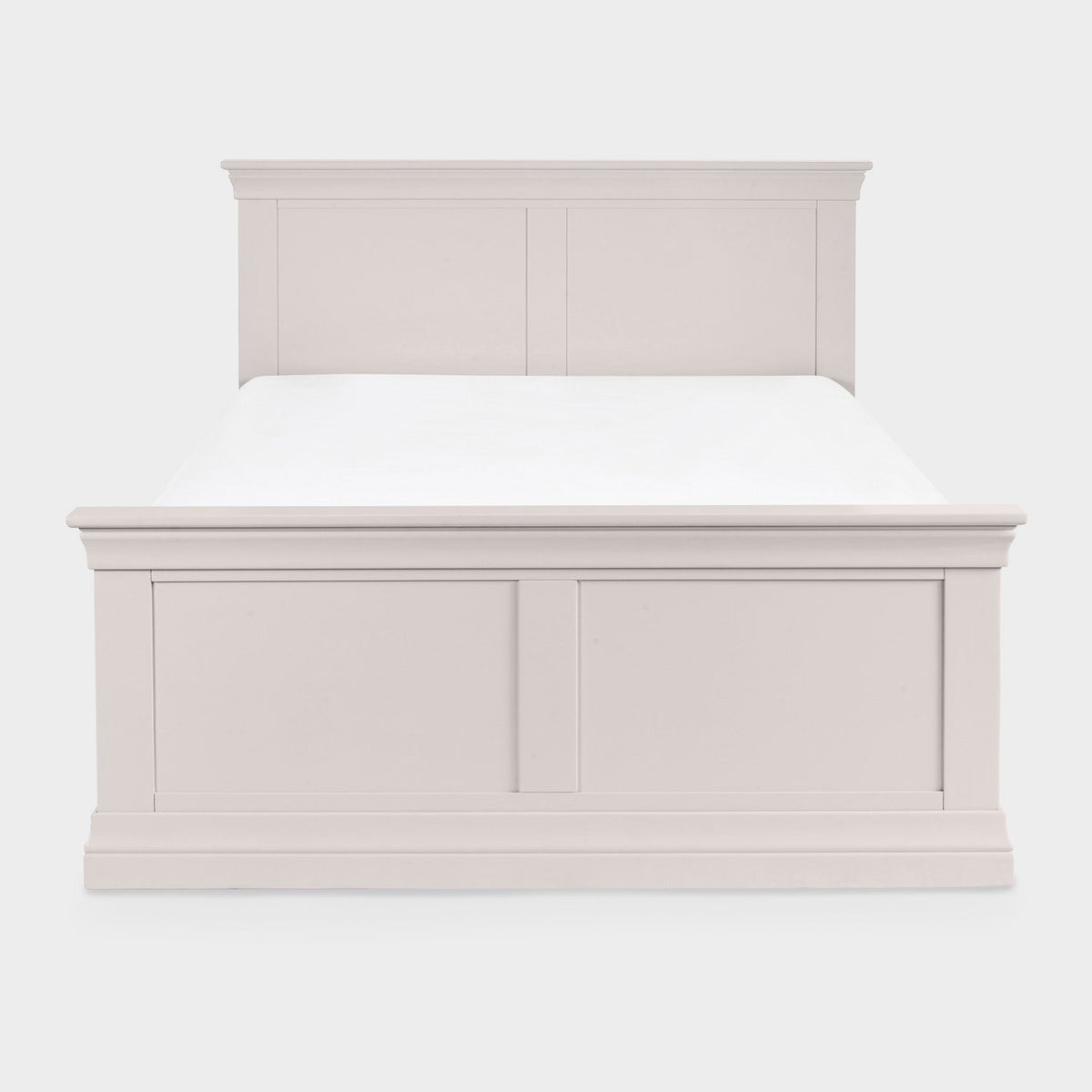 Clove Bed Frame Kingsize Light Grey