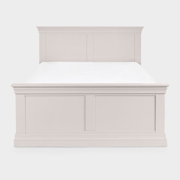Clove Bed Frame Kingsize Light Grey
