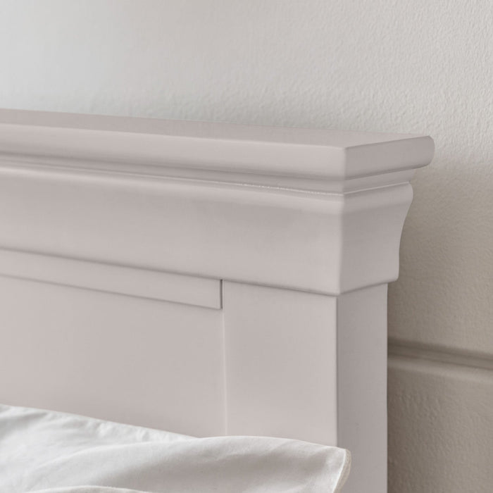 Clove Bed Frame Kingsize Light Grey