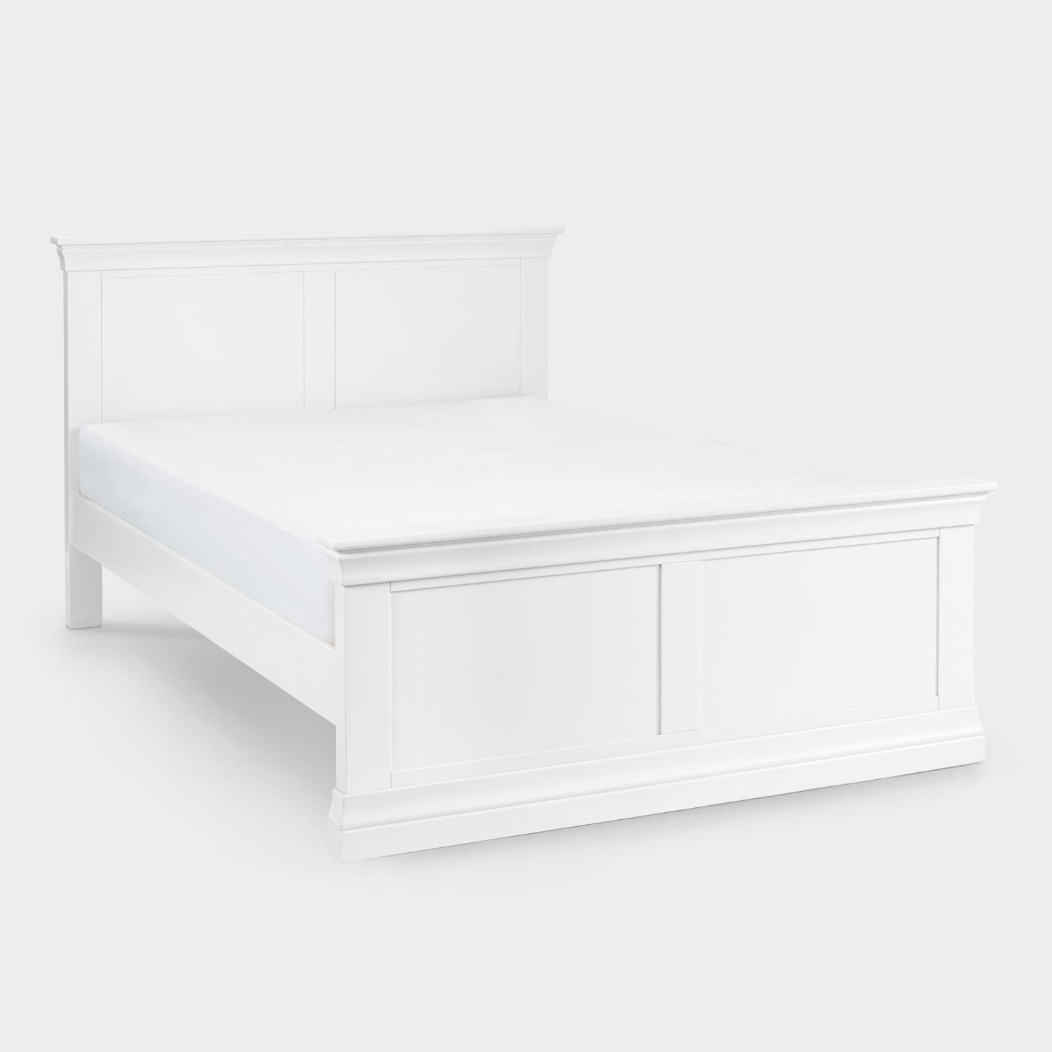 Clove Bed Frame Kingsize Surf White