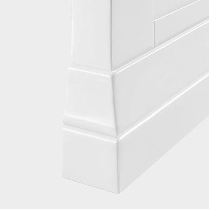 Clove Bed Frame Kingsize Surf White